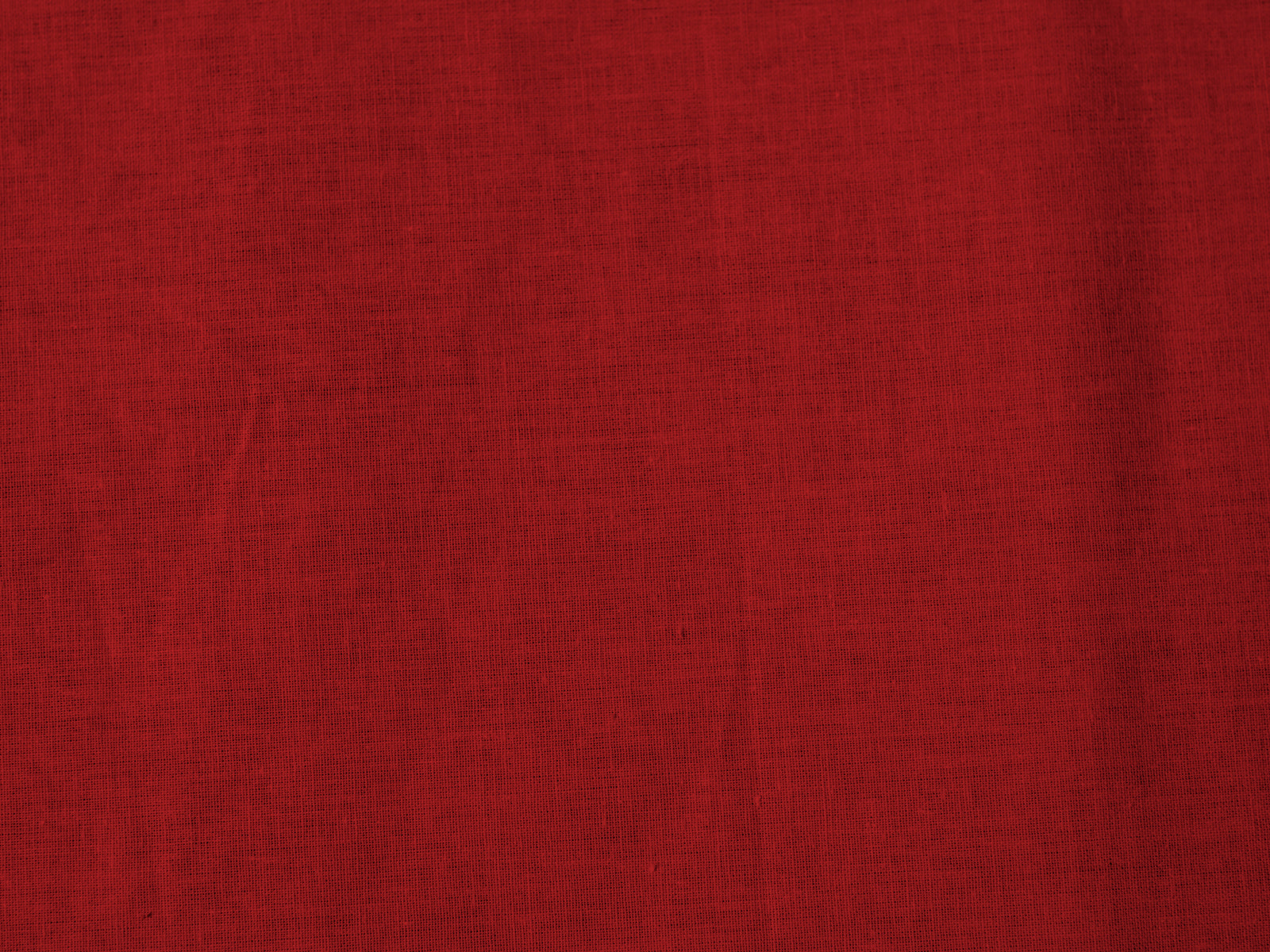 Dejorine - Nappe  en Coton - Teinte Terre rouge - Couleur Rouge