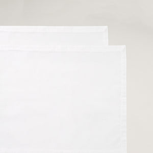 Dejorine - Set de table en Coton - Teinte Blanc